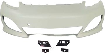 Porsche Front Bumper Cover-Primed, Plastic, Replacement REPP010332P