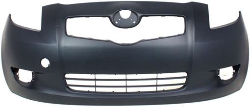 Toyota Front Bumper Cover-Primed, Plastic, Replacement REPT010301P