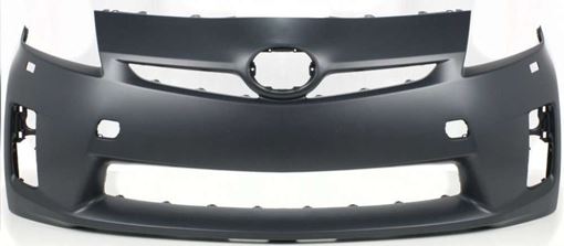 Toyota Front Bumper Cover-Primed, Plastic, Replacement REPT010313PQ