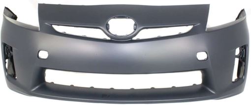 Toyota Front Bumper Cover-Primed, Plastic, Replacement REPT010314P