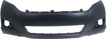 Toyota Front Bumper Cover-Primed, Plastic, Replacement REPT010315P