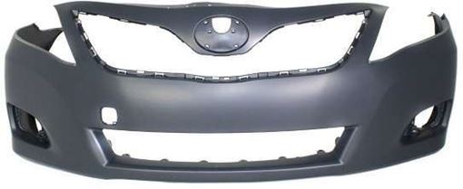 Bumper Cover, Camry 10-11 Front Bumper Cover, Primed, Japan Built - Capa, Replacement REPT010330PQ