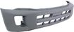 Toyota Front Bumper Cover-Textured, Plastic, Replacement REPT010332