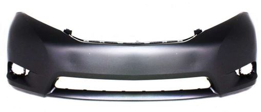 Toyota Front Bumper Cover-Primed, Plastic, Replacement REPT010333PQ