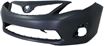 Bumper Cover, Corolla 11-13 Front Bumper Cover, Primed, W/O Spoiler Holes, Japan Built - Capa, Replacement REPT010358PQ