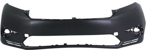 Toyota Front Bumper Cover-Primed, Plastic, Replacement REPT010360P