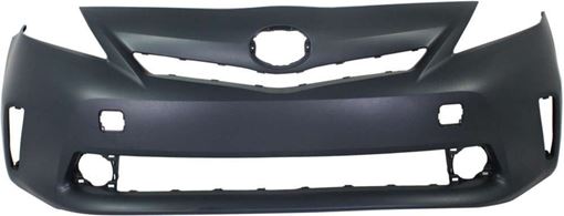 Toyota Front Bumper Cover-Primed, Plastic, Replacement REPT010363PQ