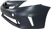 Toyota Front Bumper Cover-Primed, Plastic, Replacement REPT010363PQ