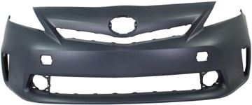 Toyota Front Bumper Cover-Primed, Plastic, Replacement REPT010364PQ