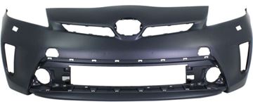 Toyota Front Bumper Cover-Primed, Plastic, Replacement REPT010370P