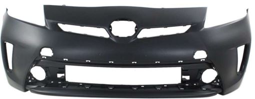 Toyota Front Bumper Cover-Primed, Plastic, Replacement REPT010371PQ