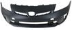 Toyota Front Bumper Cover-Primed, Plastic, Replacement REPT010371PQ