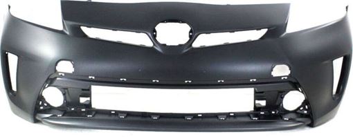 Toyota Front Bumper Cover-Primed, Plastic, Replacement REPT010371P