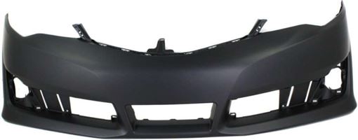 Toyota Front Bumper Cover-Primed, Plastic, Replacement REPT010372PQ