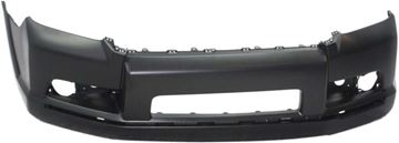 Bumper Cover, 4Runner 10-13 Front Bumper Cover, Primed, W/ Chr Trim And Mldg Hole, Limited Model - Capa, Replacement REPT010373PQ