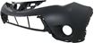 Bumper Cover, Rav4 13-15 Front Bumper Cover, Upper, Primed, (Exc. Ev Model), North America Built - Capa, Replacement REPT010376PQ