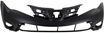 Toyota Front, Upper Bumper Cover-Primed, Plastic, Replacement REPT010376P