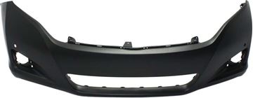 Toyota Front Bumper Cover-Primed, Plastic, Replacement REPT010377PQ