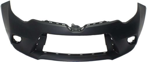 Toyota Front Bumper Cover-Primed, Plastic, Replacement REPT010381PQ