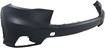 Toyota Front, Upper Bumper Cover-Primed, Plastic, Replacement REPT010386P