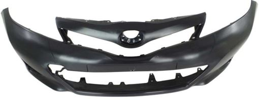 Toyota Front Bumper Cover-Primed, Plastic, Replacement REPT010396P