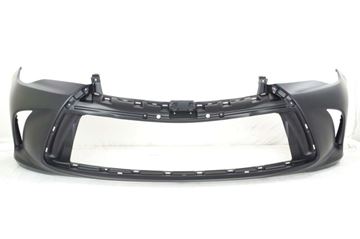 Bumper Cover, Camry 15-17 Front Bumper Cover, Primed, Replacement REPT010397P