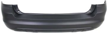 Bumper Cover, Matrix 03-08 Rear Bumper Cover, Primed, W/ Spoiler Holes, Replacement REPT760112P