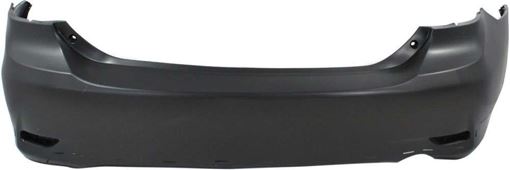 Bumper Cover, Corolla 11-13 Rear Bumper Cover, Primed, S/Xrs Models, North America Built - Capa, Replacement REPT760127PQ