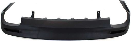 Toyota Rear, Lower Bumper Cover-Textured, Plastic, Replacement REPT760147