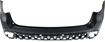 Bumper Cover, Highlander 14-18 Rear Bumper Cover, Upper, Primed, W/O Obj Snsr Holes, (Hybrid Models 14-17) - Capa, Replacement REPT760156PQ