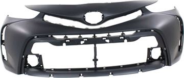 Toyota Front Bumper Cover-Primed, Plastic, Replacement REPTY010304P