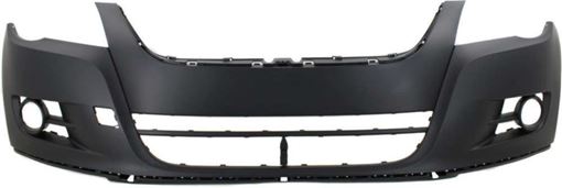 Volkswagen Front Bumper Cover-Primed, Plastic, Replacement REPV010326PQ