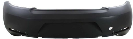 Bumper Cover, Beetle 12-16 Rear Bumper Cover, Primed, (Exc. R-Line Model), Convertible/Hatchback, Replacement REPV760120P