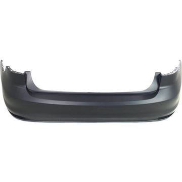 Bumper Cover, Jetta 15-18 Rear Bumper Cover, Prmd, W/O Park Assist Snsr Holes, Sedan - Capa, Replacement REPV760130PQ