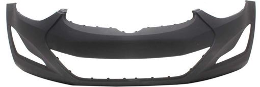 Hyundai Front Bumper Cover-Primed, Plastic, Replacement RH01030002P