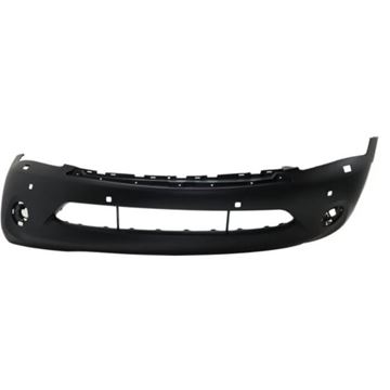 Bumper Cover, Qx56 13-13/Qx80 14-14 Front Bumper Cover, Primed, W/ Premium Pkg And Headlight Washer Holes, Replacement RI01030006P