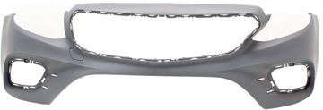 Bumper Cover, E300/E400 17-18 Front Bumper Cover, Primed, Sedan/Wagon, W/O Luxury Pkg, W/O Ipas Holes, Replacement RM01030014P