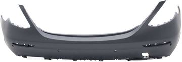 Bumper Cover, E300/E43 17-18 Rear Bumper Cover, Primed, (E300, W/O Luxury Pkg), W/ Ipas Holes, Replacement RM76010024P