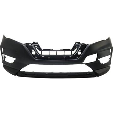 Nissan Front Bumper Cover-Primed, Plastic, Replacement RN01030004P