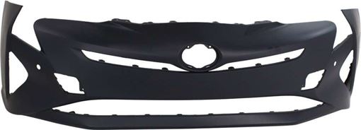 Bumper Cover, Prius 16-18 Front Bumper Cover, Primed, W/ Parking Aid Snsr Holes, Replacement RT01030004P