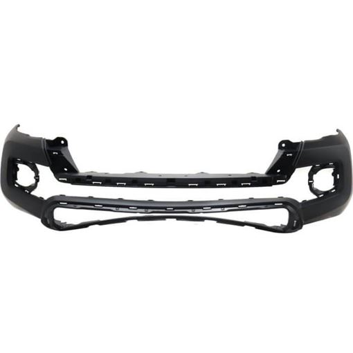 Toyota Front Bumper Cover-Primed, Plastic, Replacement RT01030006P