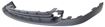 Toyota Front, Lower Bumper Cover-Textured, Plastic, Replacement T010303