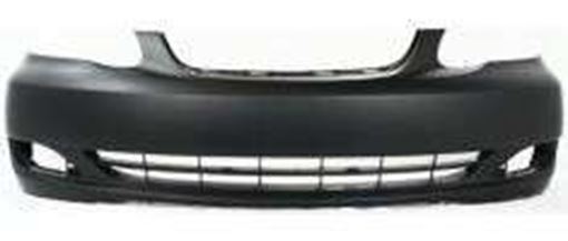 Toyota Front Bumper Cover-Primed, Plastic, Replacement T010331P