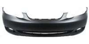 Toyota Front Bumper Cover-Primed, Plastic, Replacement T010332P