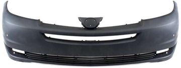 Bumper Cover, Sienna 04-05 Front Bumper Cover, Primed, W/O Park Assist Snsr Holes, W/ Radar Cruise Control, Replacement T010340P