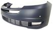 Bumper Cover, Sienna 04-05 Front Bumper Cover, Primed, W/ Park Assist Snsr Holes, W/ Radar Cruise Control, Replacement T010341P