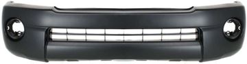 Bumper Cover, Tacoma 05-11 Front Bumper Cover, Textured, W/ Fog Light Holes And Extension Hole, Base/Prerunner Models 2Wd/4Wd, Replacement T010346P