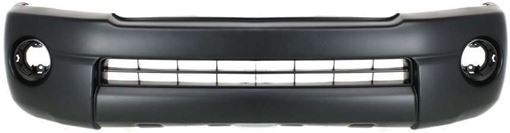 Bumper Cover, Tacoma 05-11 Front Bumper Cover, Textured, W/ Fog Light Holes And Extension Hole, Base/Prerunner Models 2Wd/4Wd, Replacement T010346P