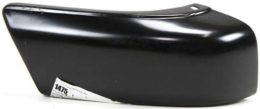 Honda, Isuzu Front, Passenger Side Bumper Endr End-Primed, Steel, Replacement 1475