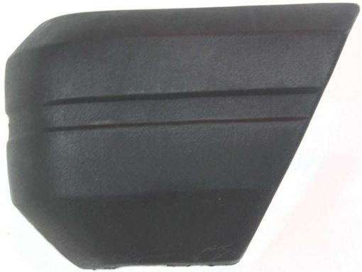 Jeep Front, Driver Side Bumper Endnd-Textured, Plastic, Replacement 5084